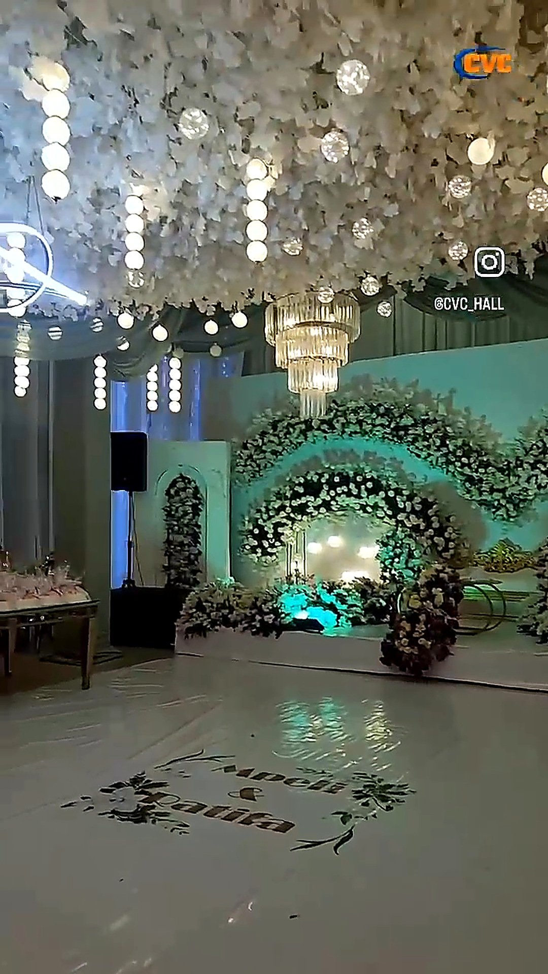 Event stage and lighting